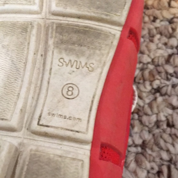 Red swims loafers men’s 8 - Picture 4 of 7